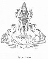 Hindu Gods Drawing God Coloring Ganesha Painting Indian Mandala Laksmi Paintings Mural Tanjore Lotus Sketches Visit Choose Board sketch template