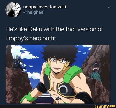 Hes Like Deku With The Thot Version Of Froppys Hero Outfit – Popular