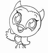 Zoobles Coloring Pages Print sketch template