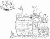 Uncle Grandpa Coloring Printable Pages Sheet Sweeps4bloggers Colouring Books Click Choose Board sketch template