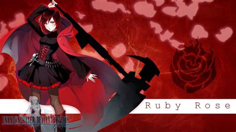 Ruby Rose From Rwby Rwby Rwby Wallpaper Rwby Comic