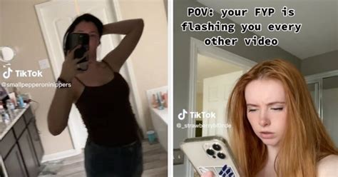 tiktok s most recent pattern is flashing your boobs cayuga media
