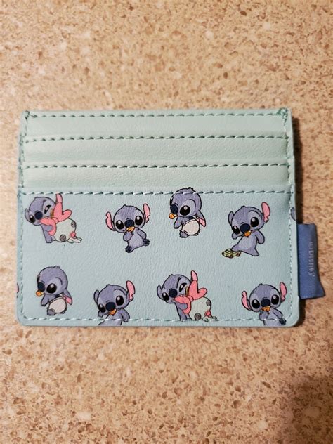 loungefly credit card wallet lilo and stitch coin holder rare disney