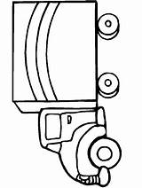 Truck Library Coloring Pages Clipart sketch template