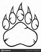 Paws sketch template