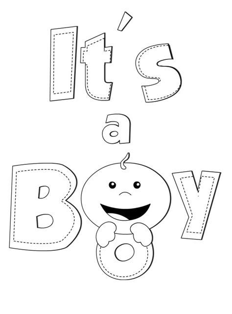 printable baby coloring pages  kids