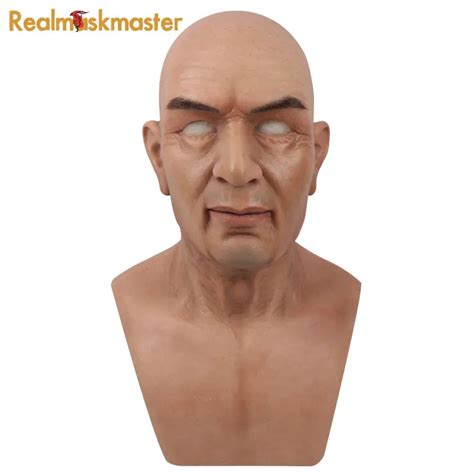 buy realmaskmaster halloween realistic artifitial silicone mask  man latex