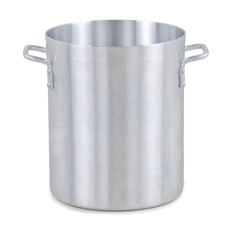qt standard weight aluminum stock pot