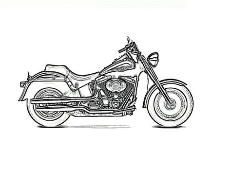 printable motorcycle coloring pages  kids coloring pages