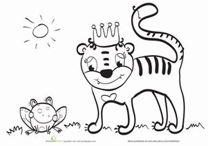 princess animal coloring pages educationcom snake coloring pages