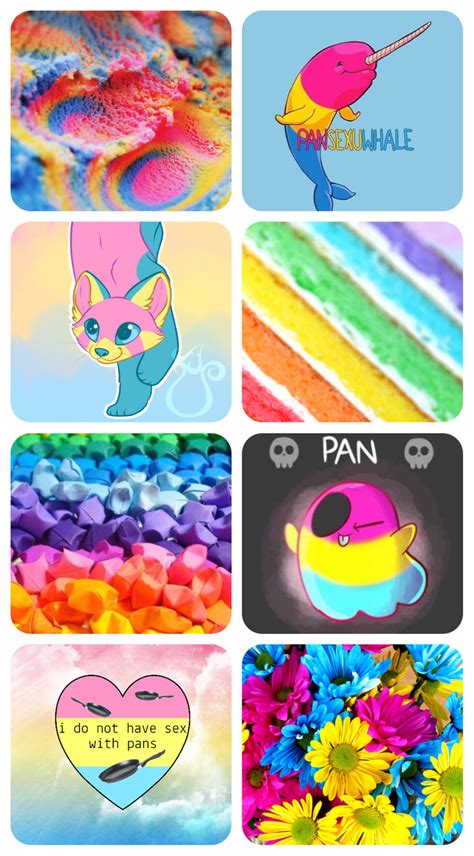 pansexual aesthetic aesthetic pansexual flag wallpapers