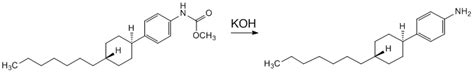 chemspider syntheticpages basic hydrolysis of carbamate to amine in aqueous ethanol