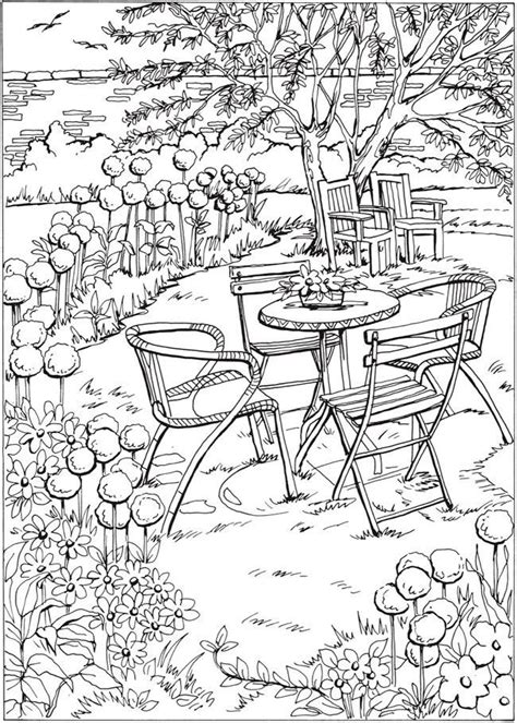 yard coloring page