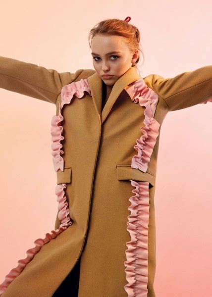 16 Year Old Lily Rose Depp Graced The Cover Of V Magazine