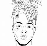 Coloring Pages Juice Rapper Wrld Drawing Drawings Draw Xxxtentacion Cartoon Tattoos Dylon Minion Turner Open sketch template