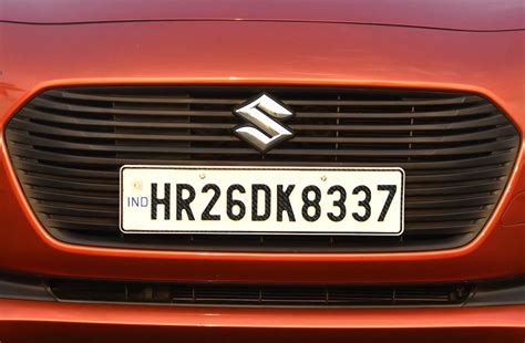 cars  roll    factory fitted number plates autocar india
