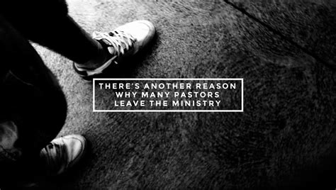 There’s Another Reason Why Many Pastors Leave The Ministry