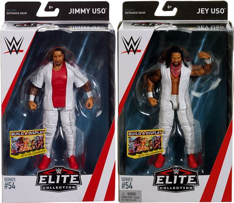 package deal wwe elite   usos jimmy uso jey uso toy