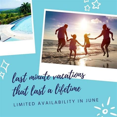 minute vacations    lifetime   vacations booked    june book