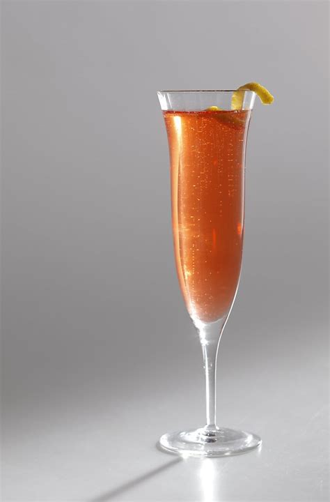 Rum Mix Topped With Bubbly