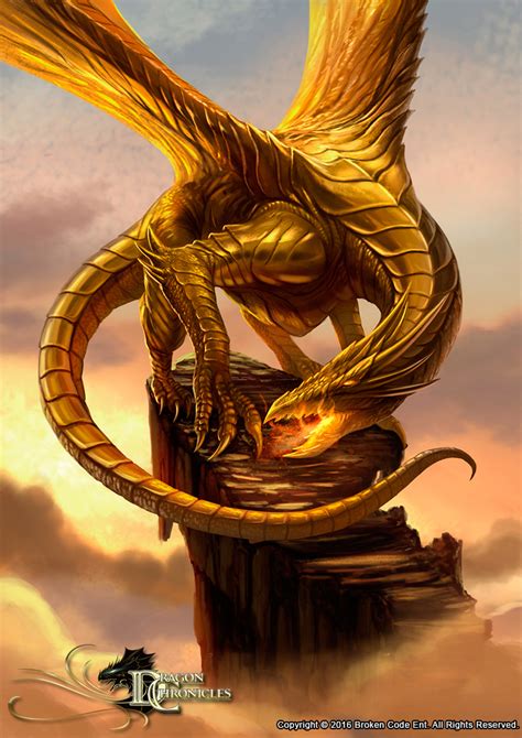 gold dragon dnd jetpack  twitter daily art   dragon dnd treasure art fantasy