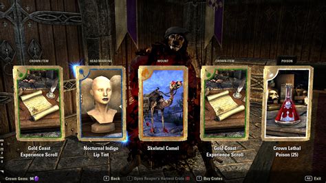 What Did You Get In Your Free Reapers Harvest Crates — Elder Scrolls