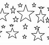 Stelle Estrelas Colorir Etoile Conjunt Estrelles étoile Acolore Stampare Dibuix Dibuixos Imprimer Desenhos sketch template
