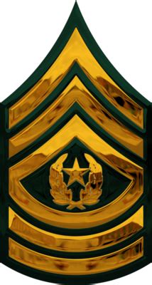 collection  army csm rank png pluspng