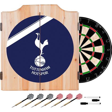 english premier league dart cabinet set tottenham hotspurs walmartcom
