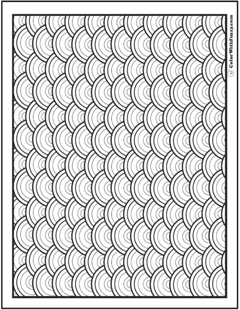 pattern coloring pages  print