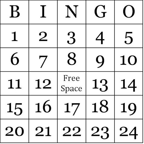 free printable number bingo cards bingo cards bingo card template free printable bingo cards