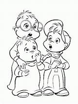 Coloring4free Chipmunks Alvin Coloring Pages Cartoon Related Posts sketch template
