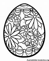 Ostereier Ausmalbilder Mandala Eggs Ostern sketch template