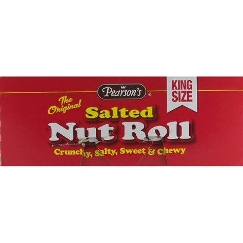 pearsons salted nut roll king size candy bar  oz walmartcom