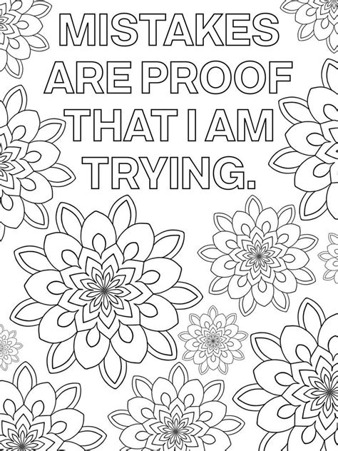 inspirational quotes coloring pages  printable sayings coloring