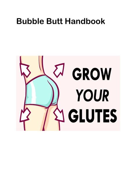 Bubble Butt Handbook