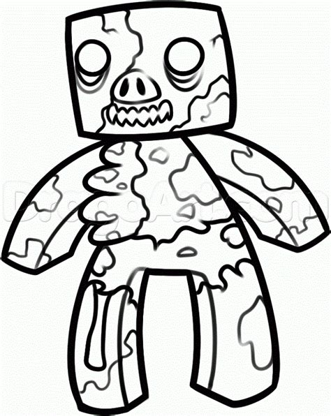 minecraft zombie coloring pages cecil spiveys coloring pages