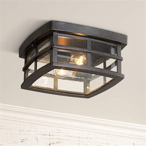 neri  wide oil rubbed bronze outdoor ceiling light  lamps  outdoor ceiling