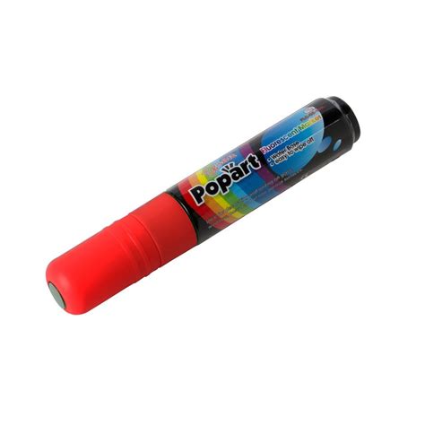red  purpose large tip neon dry erase marker