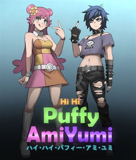 Yoshimura Yumi And Oonuki Ami Hi Hi Puffy Amiyumi Drawn By Jourd4n