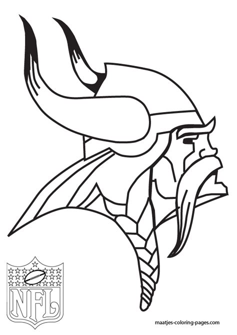minnesota vikings coloring pages