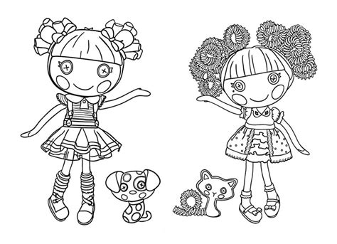 lalaloopsy baby coloring pages  getcoloringscom  printable