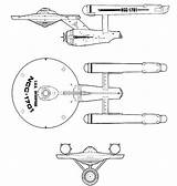 1701 Ncc Starfleet Cruisers sketch template