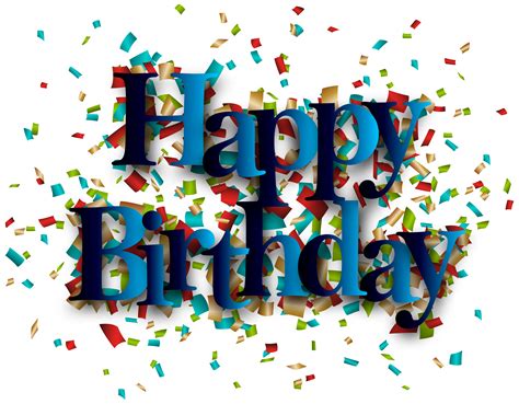 happy birthday pic art png clip art library