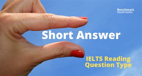 ielts reading short answer question guide  sample questions