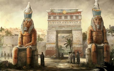Antiguo Egipto Ilustrado Egipto Dibujo Antiguo Arte Egipcio Y