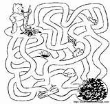 Labyrinth Winnie Pooh Labyrinthe Laberintos Maze Coloring Juegos sketch template