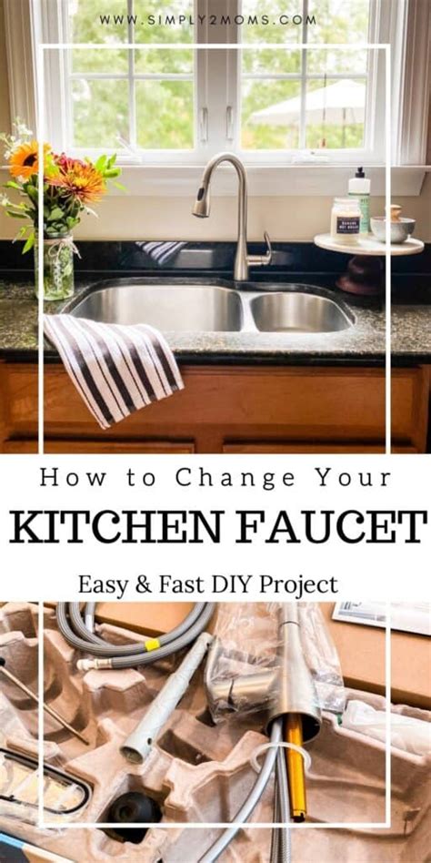 remove  replace  kitchen faucet simplymoms
