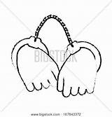 Hands Shackles Template Drawing sketch template