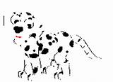 Dalmatian Dog Graphics Picgifs sketch template